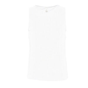 Canottiera uomo cotone bianco per estate